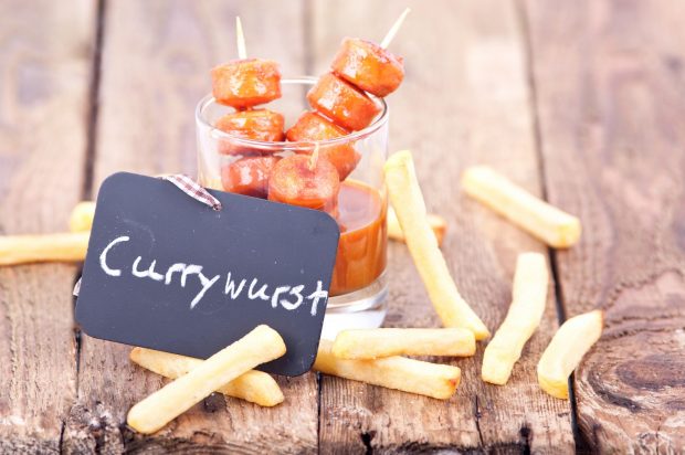 curryworst in Berlijn