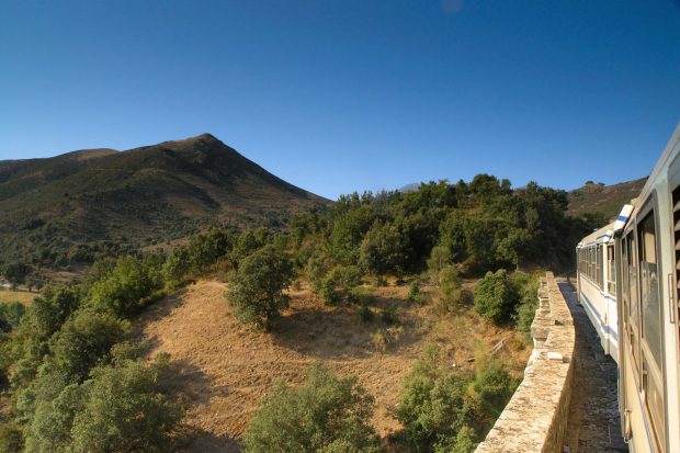 Treinreis Corsica