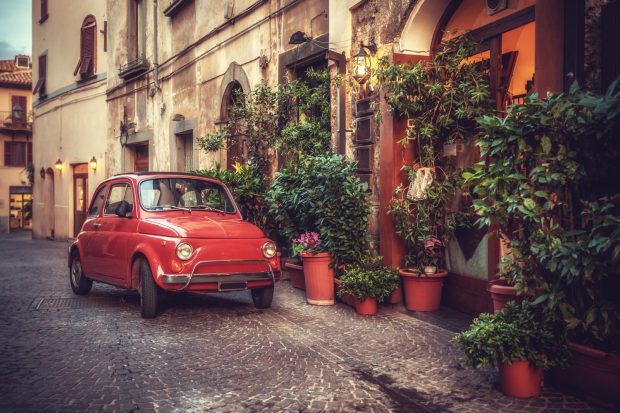 Goedkoop parkeren in Florence - auto in centrum