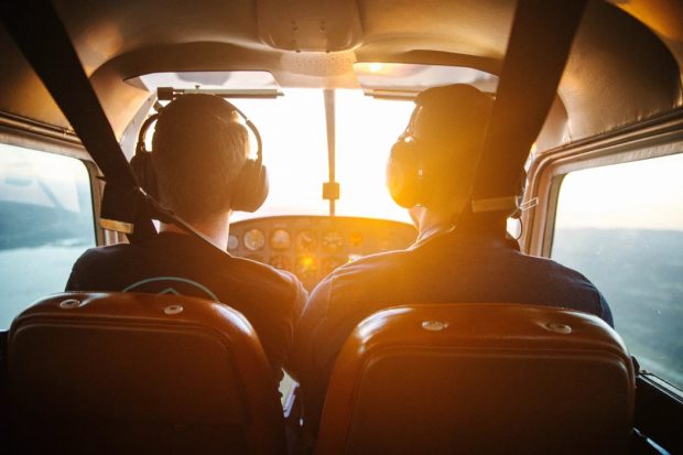 piloten aan boord