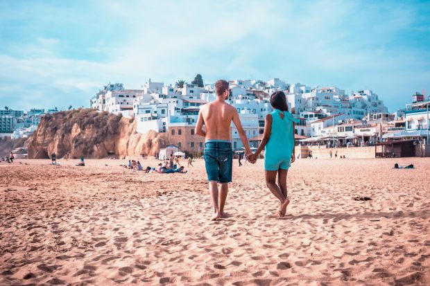 Stel in de Algarve