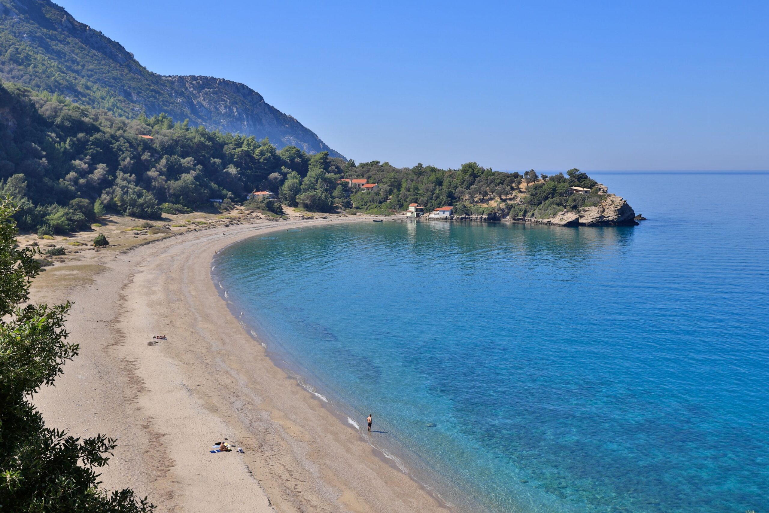 Megalo Seitani Beach - Mooiste stranden Samos