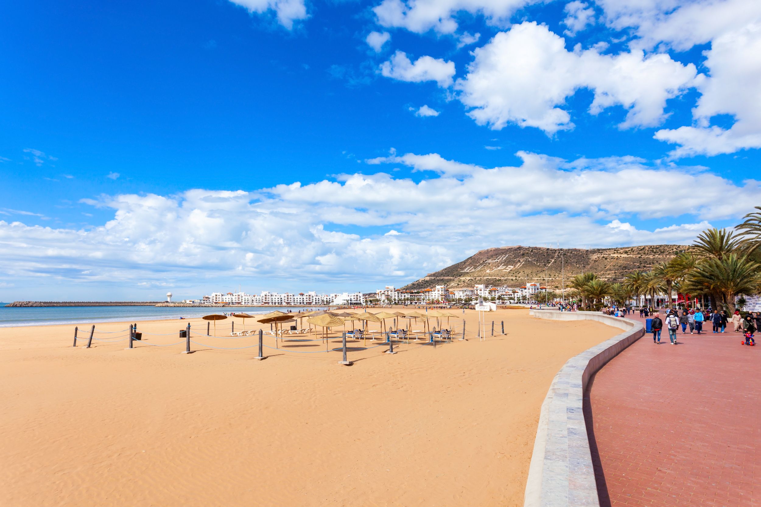 Agadir Beach - mooiste stranden Marokko